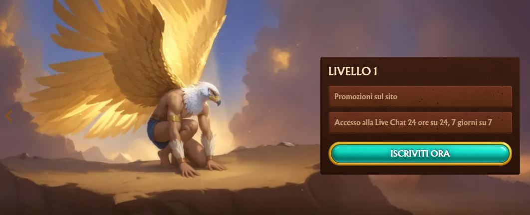 Unisciti al programma VIP e accedi alla live chat